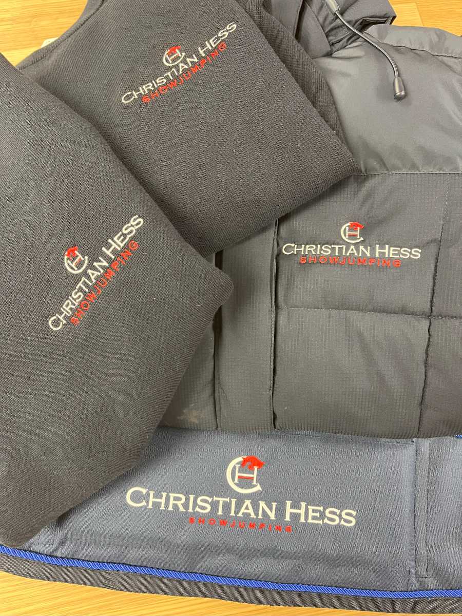 Christian Hess Showjumping – vollständig besticktes Set